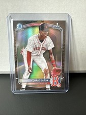 2025 Bowman - Chrome Prospects Conrad Cason #BCP-130 Reptilian Refractor (RC)