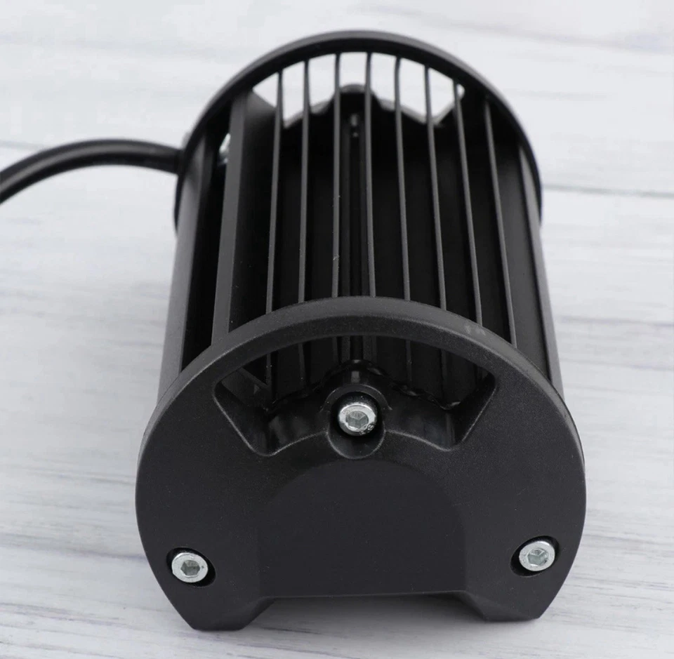 Coppia Fari 72 Watt Lampada Da Lavoro Faretto Auto Barca Camion 12/24v Smd 6000k - Immagine 4 di 4