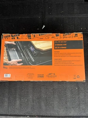 TRAEGER INDUSTRIES Traeger Grill Storage Bin FREE SHIPPING