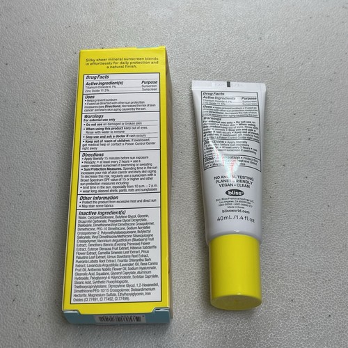 Bliss Block Star Daily Mineral Sunscreen SPF 30, 1.4oz EXP 10/26 NEW - Picture 2 of 3