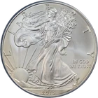 2013 Silver American Eagle $1 PCGS MS70 First Strike John Mercanti - TONING REV