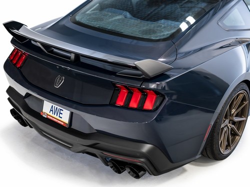 AWE for 2024 Ford Mustang Dark Horse S650 RWD Track Edition Catback Exhaust w/ - Picture 6 of 14
