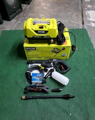 #ad Ryobi 1800 PSI 1.2 GPM Cold Water Electric Pressure Washer RY141802 NEW OB $84.99