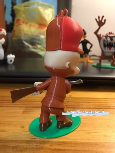 Looney Tunes Elmer Fudd Foghorn Leghorn 3D Printing Figurine Collection 1PC - Picture 12 of 21