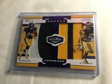 2019 Panini Plates & Patches - Double Coverage Relics Diontae Johnson, Benny...
