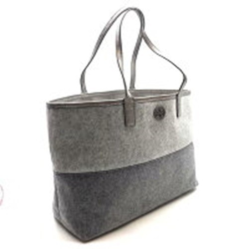 Bolso Tote TORY BURCH Bandolera Gris De Fieltro Moda Mujer Usado - Bild 2 von 10
