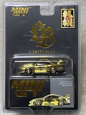 MiniGT LBWK Nissan S15 Silvia Gold Series Sapporo Store