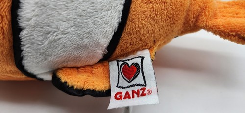 Ganz Webkinz Clown Fish Stuffed Plush 10" Finding Nemo Character Fish No Code - Picture 5 of 10