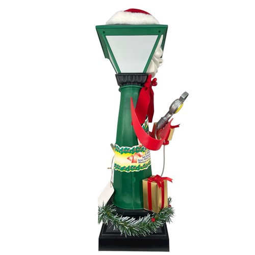 Vintage Weihnachten 1997 Telco Frank E. Post singende Lampe Post GETESTET funktioniert - Bild 9 von 14