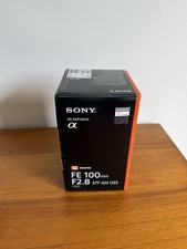 Sony FE 100mm f/2.8 STF GM OSS Lens for Sony E-Mount, New