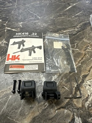 HK flip up sight set with tool