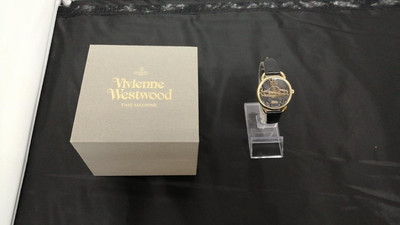 Vivienne Westwood VV163BKBK Quartz Analog Watch Men's Black