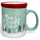 DesignPac Gifts LLC Baby It's Cold Outside Christmas Ceramic Mug 4.5"