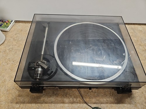 Technics Turntable SL-QD22 Quartz LP Player W/ CARTRIDGE Tested Nice - Picture 14 of 14