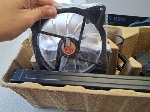 RAIJINTEK ORCUS 280/140 RBW CPU AIO Water Cooler - Afbeelding 6 van 9