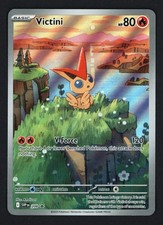 Victini SVP 208 Illustration Rare Black Star Promo Black & White Pokemon TCG