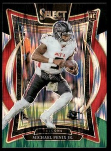 2024 Select - Concourse Michael Penix Jr. #80 Black & Green Shock Prizm (RC)