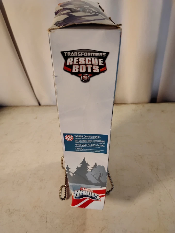 Playskool Heroes Transformers Rescue Bots Blurr Figura NUEVA CAJA DE DAÑOS Foto 2 de 4
