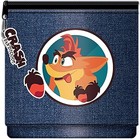 Crash Bandicoot 'Denim' Style Pencil Case Official Merchandise - NEW UK