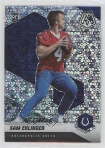 2021 Panini Mosaic Rookies No Huddle Silver Prizm Sam Ehlinger #372 Rookie RC