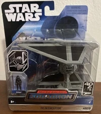 Star Wars Micro Galaxy Squadron Series 4 TIE Interceptor 0078 Jazwares