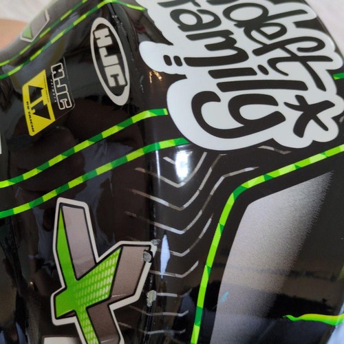 HJC RPHA Full Face Helmet MONSTER ENERGY EDITION 57-58cm Used - Imagen 9 de 10