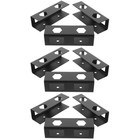  3 Sätze unter dem Schreibtischtastaturhalter Desk Zubehör Laptop Montage