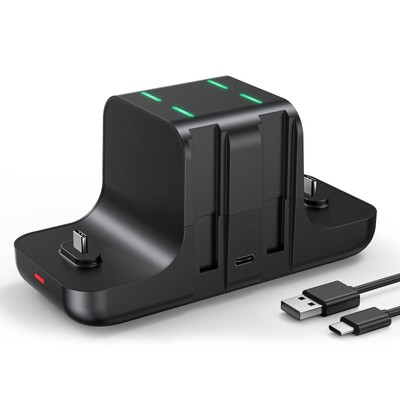 Controller Charger Dock for Nintendo Switch Pro Controller and Joy con, 6-in-...