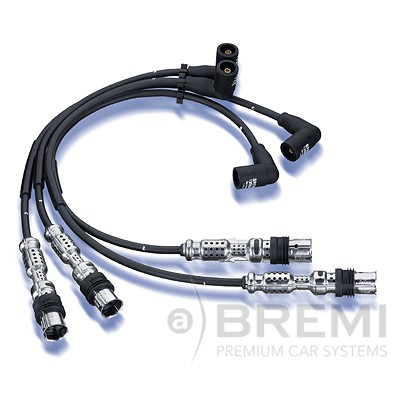 IGNITION CABLE SET LEADS KIT BREMI 9A30B200 A FOR SKODA FABIA II,ROOMSTER,RAPID - Picture 2 of 5
