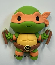 3D Foam Magnet - Teenage Mutant Ninja Turtles - TMNT Michelangelo SD PVC NEW
