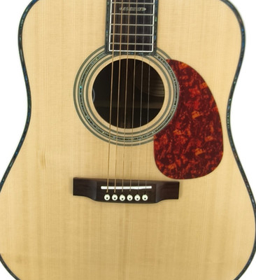 US Martin D-45 Natural Dreadnought AcousticGuitar Solid Spruce Top Rosewood Back