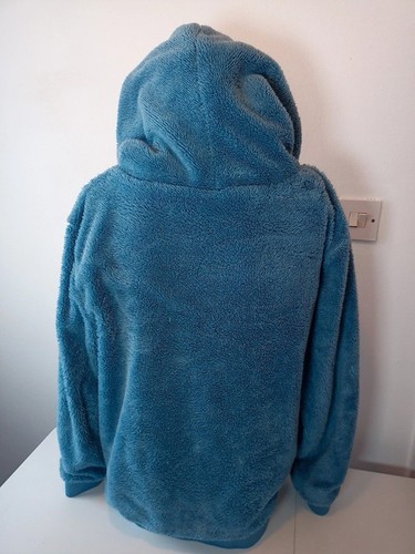 Bear Wear blue teddy hoodie size UK medium preowned - Foto 6 di 9