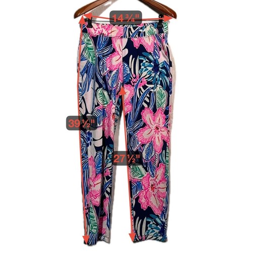 Talla S | Pantalones para mujer LILLY PULITZER tejido Malani pierna recta - Imagen 3 de 8