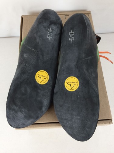 Excellent La Sportiva Tarantulace Men's Climbing Shoes, Olive/Tiger, M42.5 - Picture 5 of 11