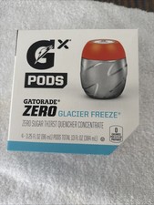 Gatorade GX G2 Glacier Freeze Clear One Pods 4 Pieces