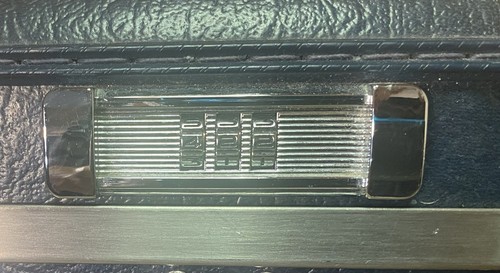 Vintage blau American Tourister Escort Zug Koffer Zahlenschloss & Spiegelfach - Bild 7 von 7