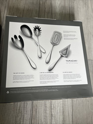 Yamazaki Hospitality Serving Hostess Austen 18/10 Stainless Steel Bundle Set - 第 5/5 張圖片