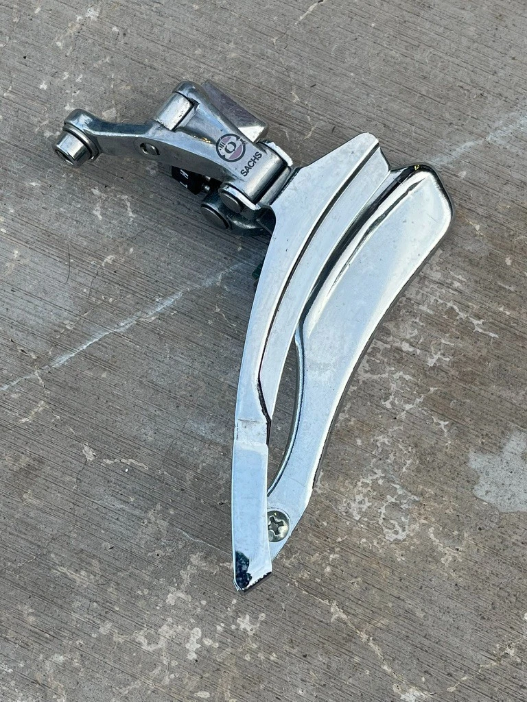 Dérailleur Avant Double Sachs Huret Rival 7000 – Braze-on, Aluminium (occasion)