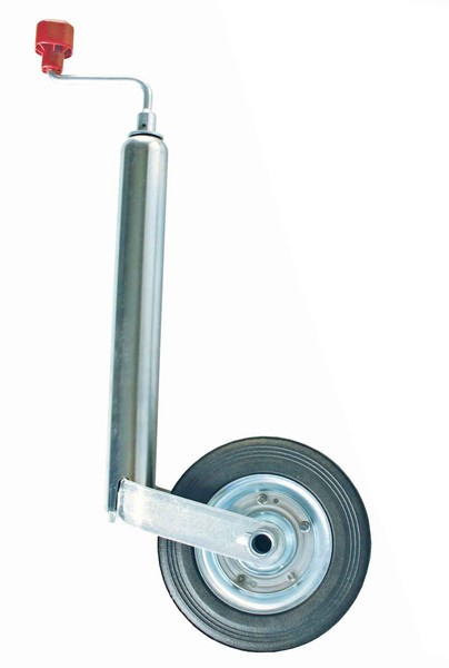 Alko StüTzrad Stahlfelge Verzinkt 200 X 50 Mm AnhäNger Bugrad 150 Kg 1222434-image