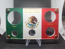 Libertad Acrylic for Silver  5 coin set
