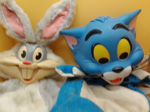 Mattel Bugs Bunny Mr Ed Tom Jerry Lot 3 Puppen Vintage Gummikopf 60er TLC Set - Bild 3 von 13