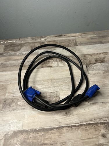 HOTRON E246588 AWM 20276 30V 15-Pin Male/Male VGA Shielded Monitor Cable - Zdjęcie 7 z 7