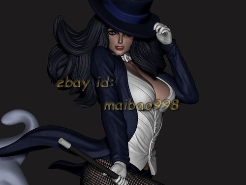 1/8 Scale Zatanna 3D Print Garage Kit Figure Model Kit Unpainted Unassembled GK - Picture 4 of 7