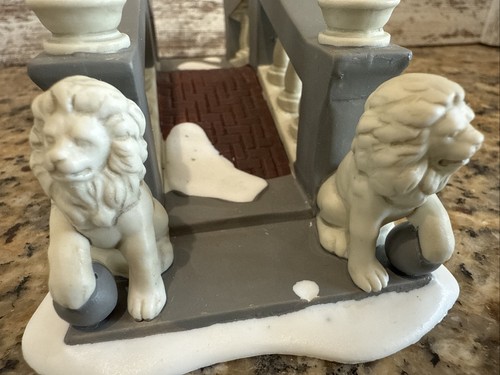 Department/Dept 56 "Lionhead Bridge" Village Accessory With Original Box 5864-5 - Picture 5 of 12