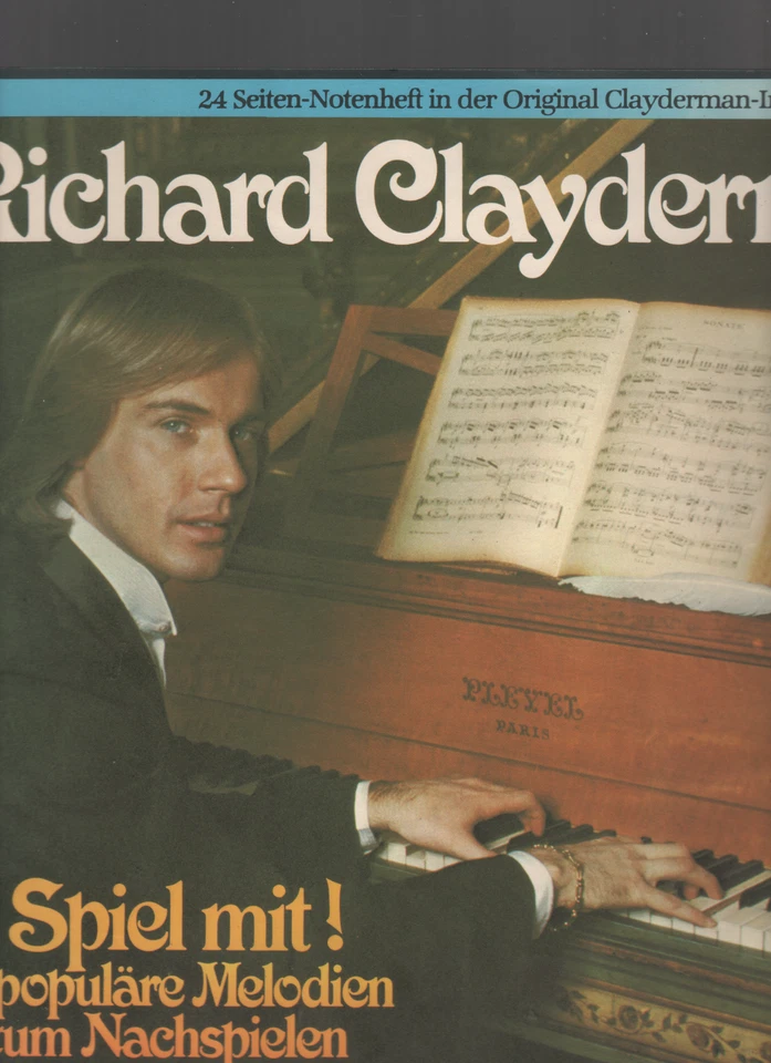 Richard Clayerman - Sammlung, 4 LP's (2 , LP's + 1 DoLP), spiel mit, träumereien - Bild 3 von 4