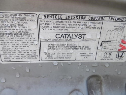 Engine ECM Electronic Control Module Gasoline 1.8L SOHC Fits 06-08 CIVIC 192745 - Picture 11 of 12