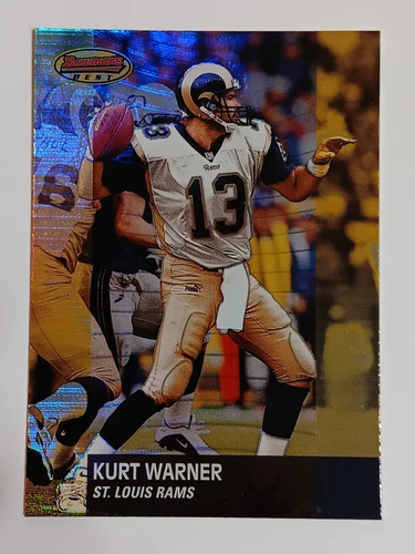 2001 Bowman's Best Kurt Warner #25 Card