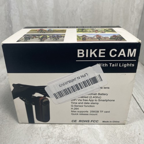 Bike Camera with Tail Light 1080P Bikes Rear View Camera - Can Be Iinterconnecte - Picture 12 of 13