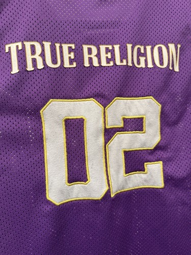 True religion Mens Mesh Top Sz L - Picture 7 of 8