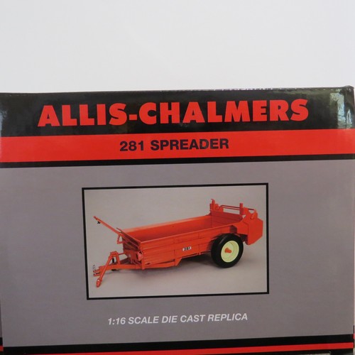 SpecCast AllisChalmers 281 Manure Spreader Orange Spec Show 1/16 AC-CUST2030-B - Picture 5 of 7
